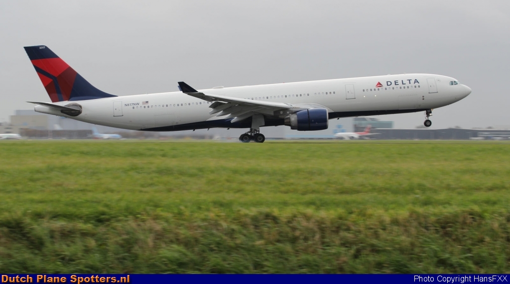 N817NW Airbus A330-300 Delta Airlines by HansFXX