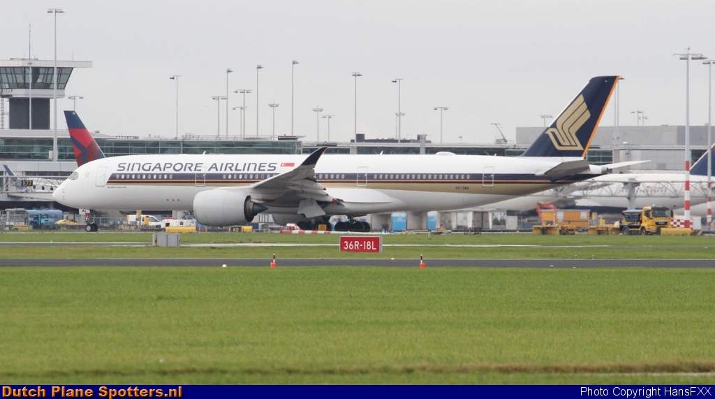 9V-SMA Airbus A350-900 Singapore Airlines by HansFXX