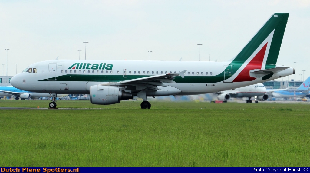 EI-IMU Airbus A319 Alitalia by HansFXX
