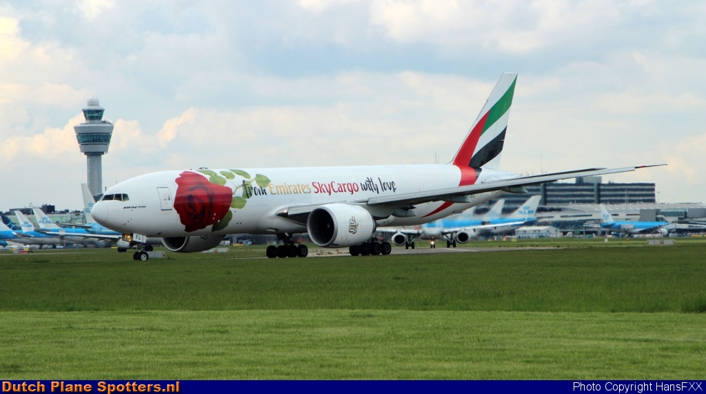 A6-EFL Boeing 777-F Emirates Sky Cargo by HansFXX