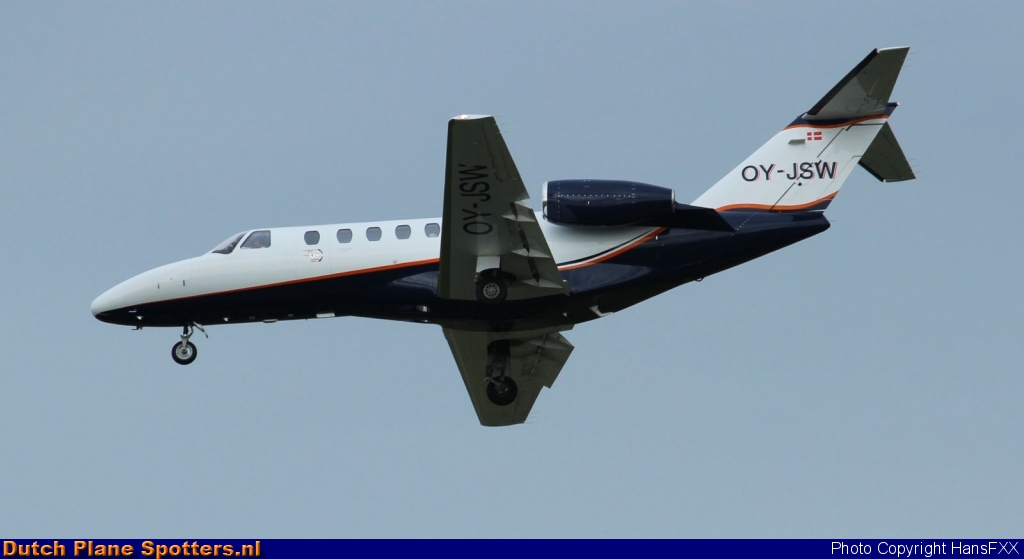 OY-JSW Cessna 525A CitationJet CJ2 Flexflight by HansFXX