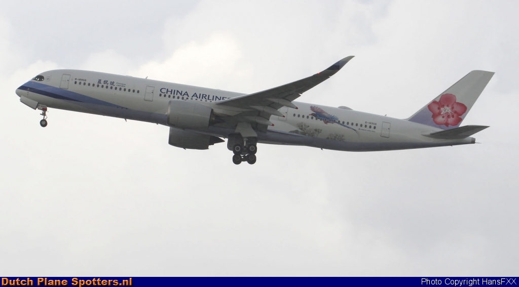 B-18908 Airbus A350-900 China Airlines by HansFXX