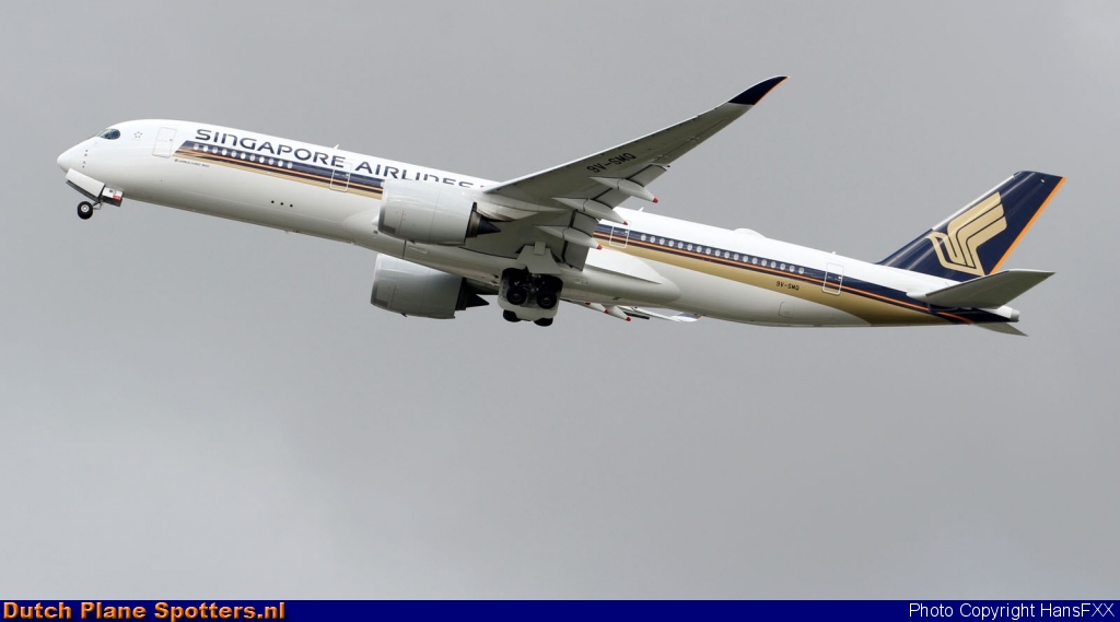 9V-SMQ Airbus A350-900 Singapore Airlines by HansFXX