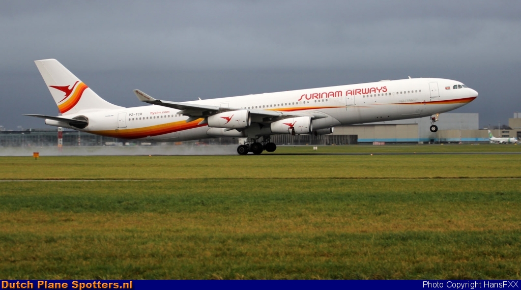 PZ-TCR Airbus A340-300 Surinam Airways by HansFXX