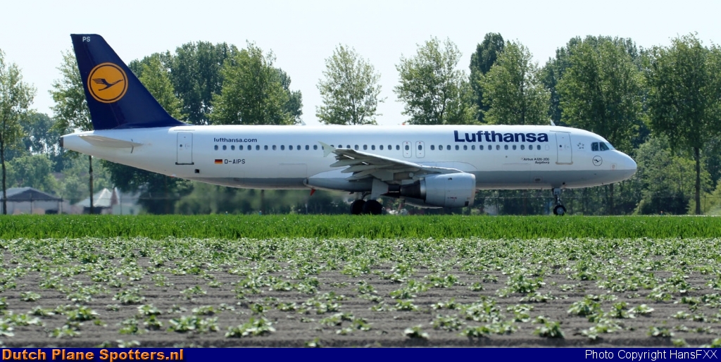 D-AIPS Airbus A320 Lufthansa by HansFXX