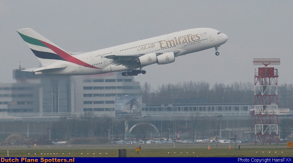 A6-EEE Airbus A380-800 Emirates by HansFXX