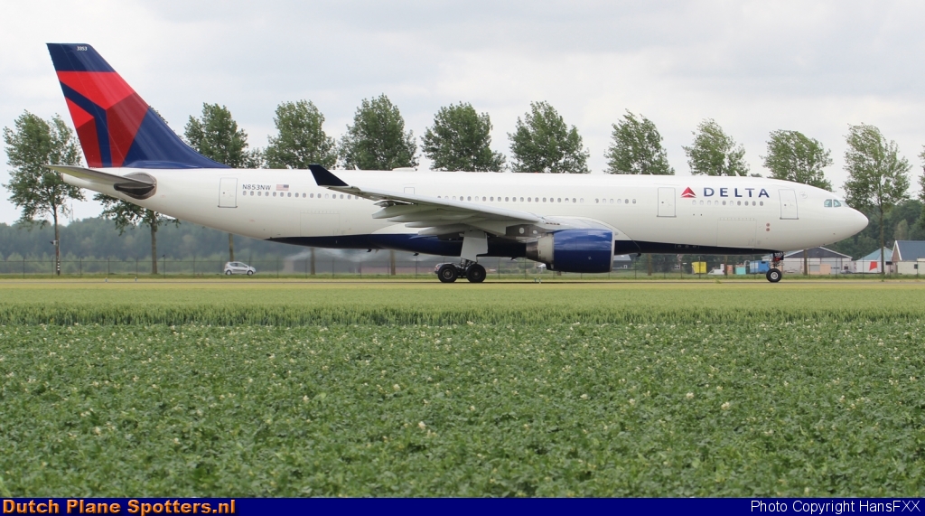 N853NW Airbus A330-200 Delta Airlines by HansFXX