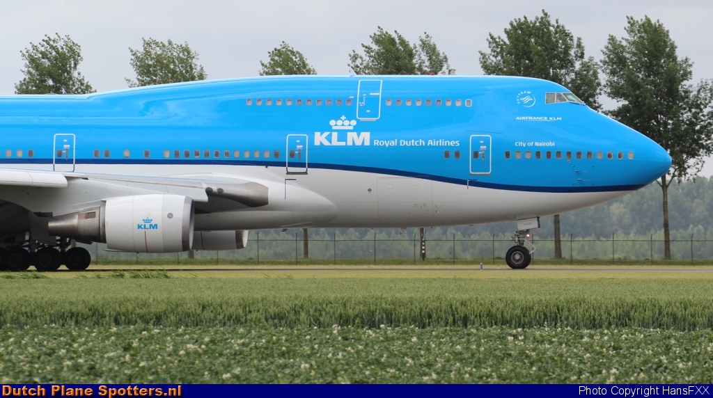 PH-BFN Boeing 747-400 KLM Royal Dutch Airlines by HansFXX
