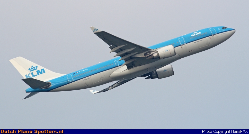 PH-AOA Airbus A330-200 KLM Royal Dutch Airlines by HansFXX