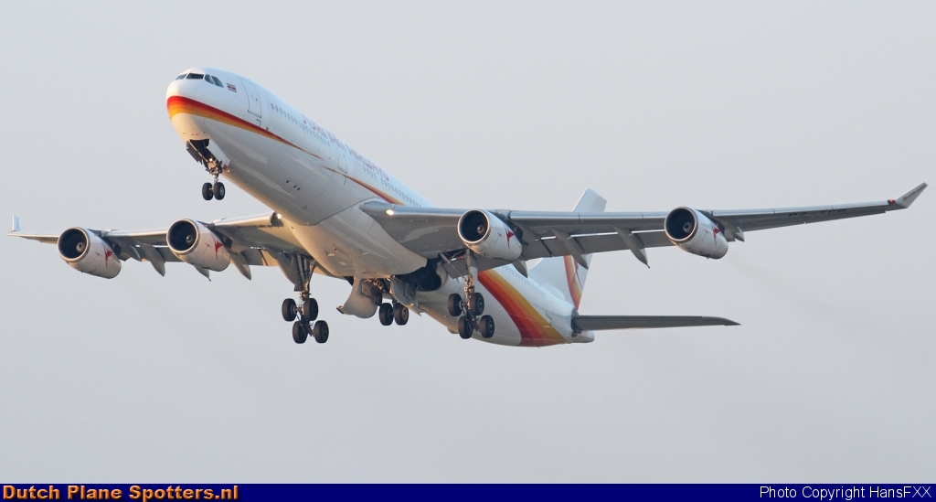 PZ-TCR Airbus A340-300 Surinam Airways by HansFXX