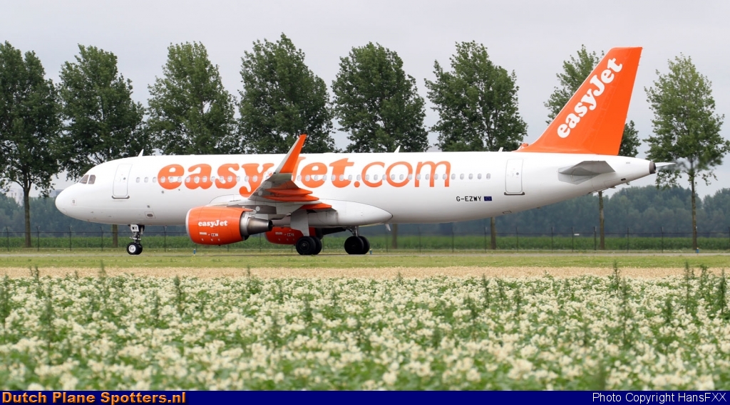 G-EZWY Airbus A320 easyJet by HansFXX