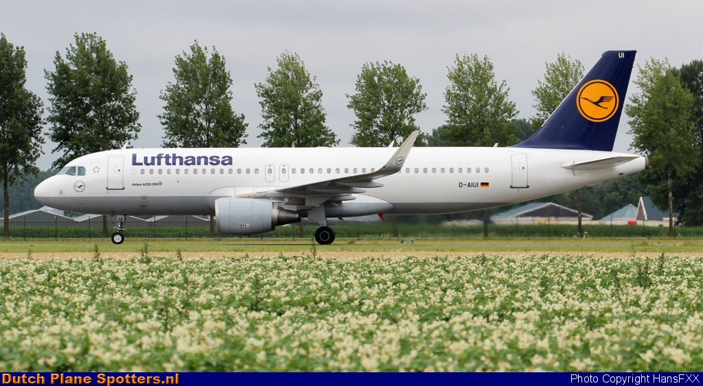 D-AIUI Airbus A320 Lufthansa by HansFXX