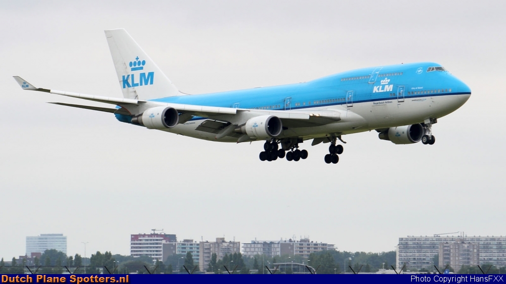 PH-BFS Boeing 747-400 KLM Royal Dutch Airlines by HansFXX