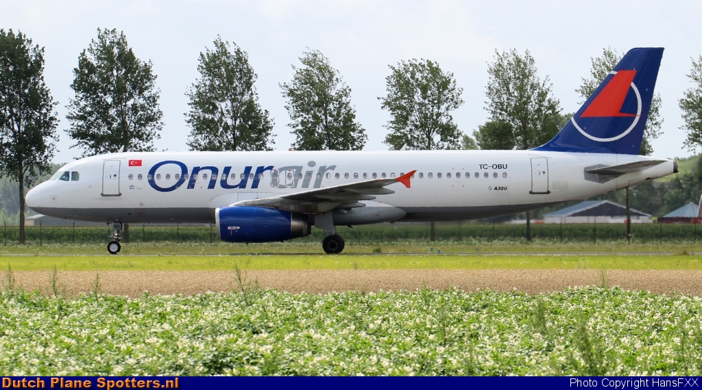 TC-OBU Airbus A320 Onur Air by HansFXX