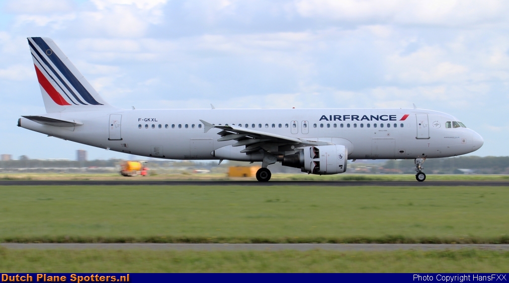 F-GKXL Airbus A320 Air France by HansFXX