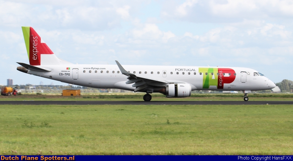 CS-TPO Embraer 190 PGA Portugalia Airlines (TAP Express) by HansFXX