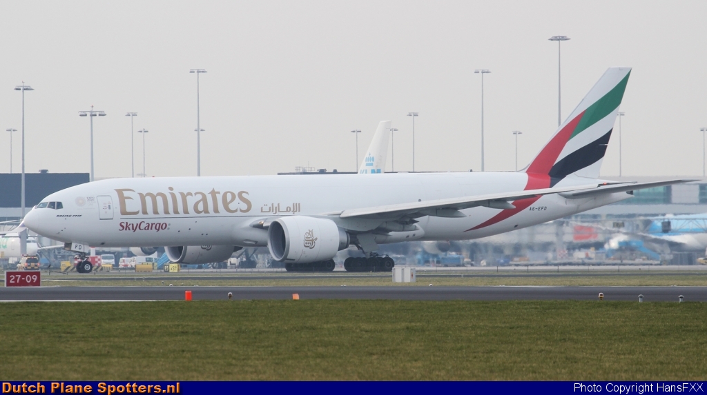 A6-EFD Boeing 777-F Emirates Sky Cargo by HansFXX
