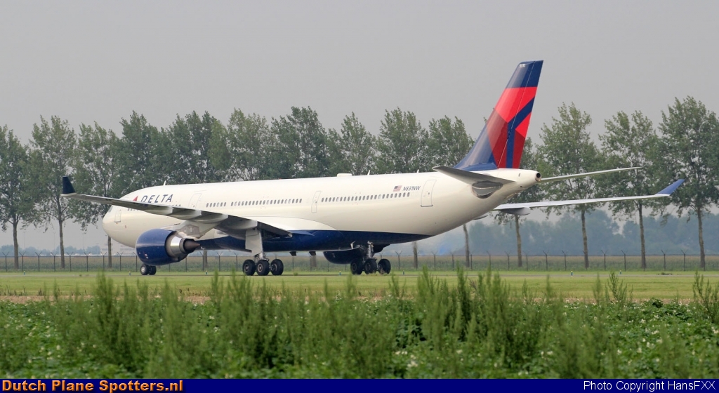 N831NW Airbus A330-300 Delta Airlines by HansFXX