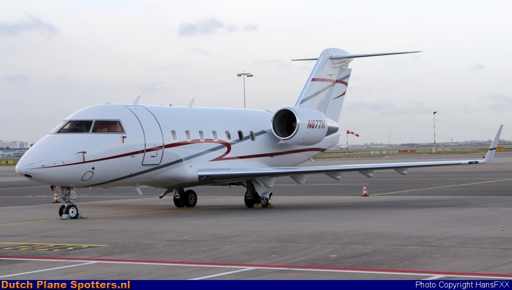 N877H Bombardier Challenger 600 Private by HansFXX