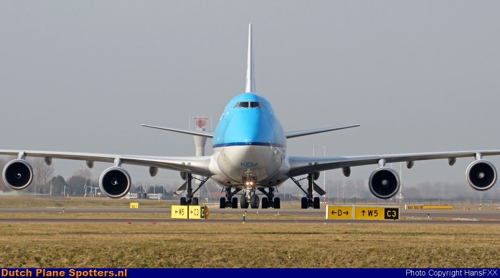 PH-CKC Boeing 747-400 KLM Cargo by HansFXX