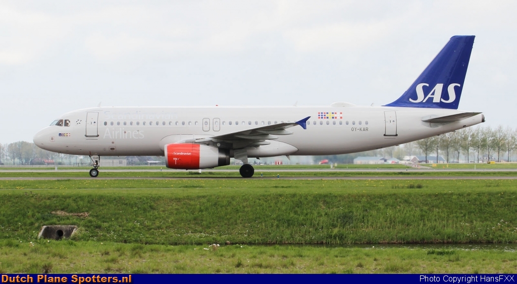 OY-KAR Airbus A320 SAS Scandinavian Airlines by HansFXX