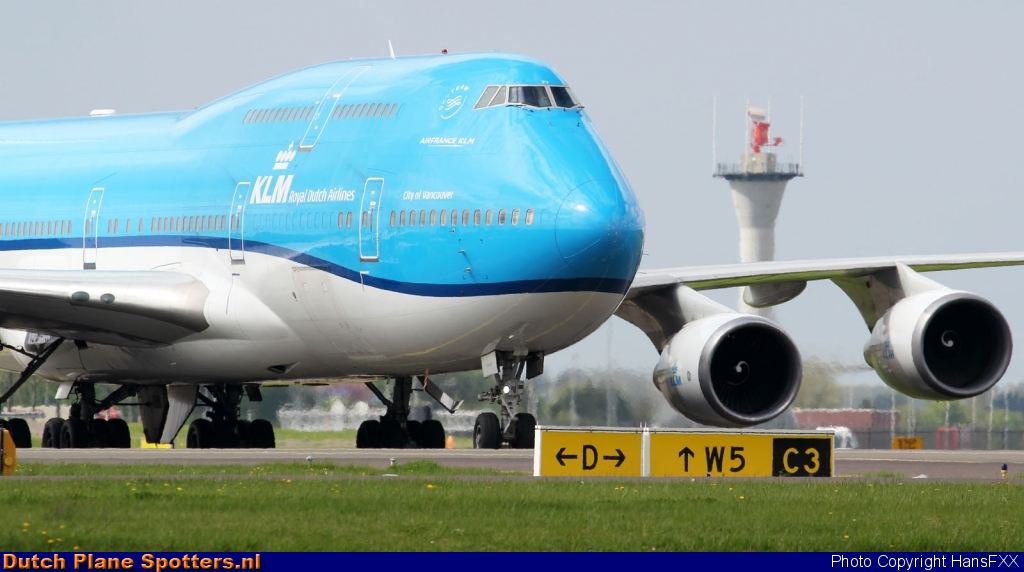 PH-BFV Boeing 747-400 KLM Royal Dutch Airlines by HansFXX