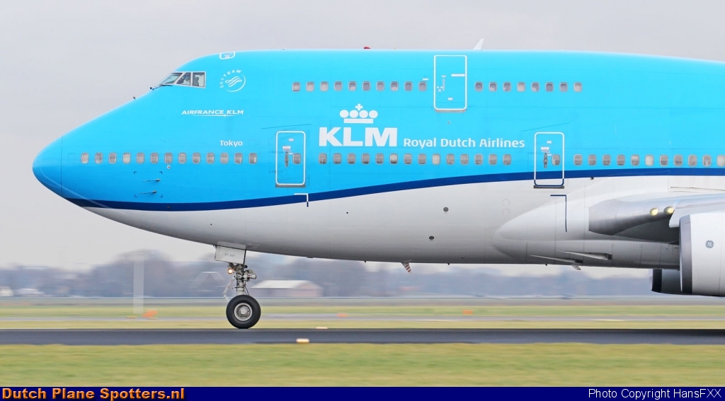PH-BFT Boeing 747-400 KLM Royal Dutch Airlines by HansFXX