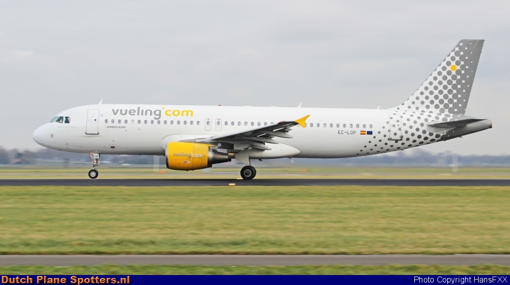 EC-LOP Airbus A320 Vueling.com by HansFXX