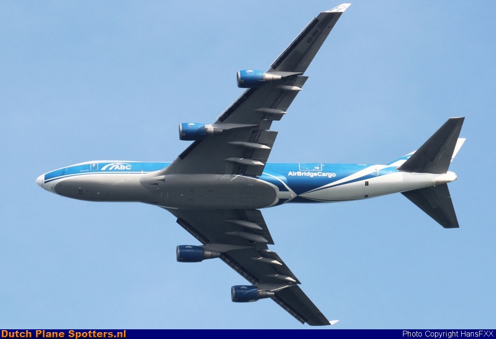 VQ-BIA Boeing 747-400 AirBridgeCargo by HansFXX