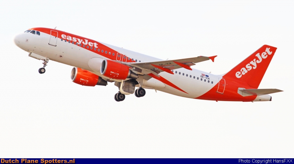 OE-ICK Airbus A320 easyJet Europe by HansFXX