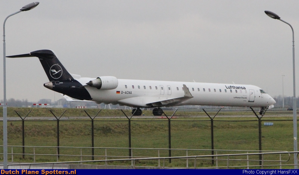D-ACNA Bombardier Canadair CRJ900 CityLine (Lufthansa Regional) by HansFXX