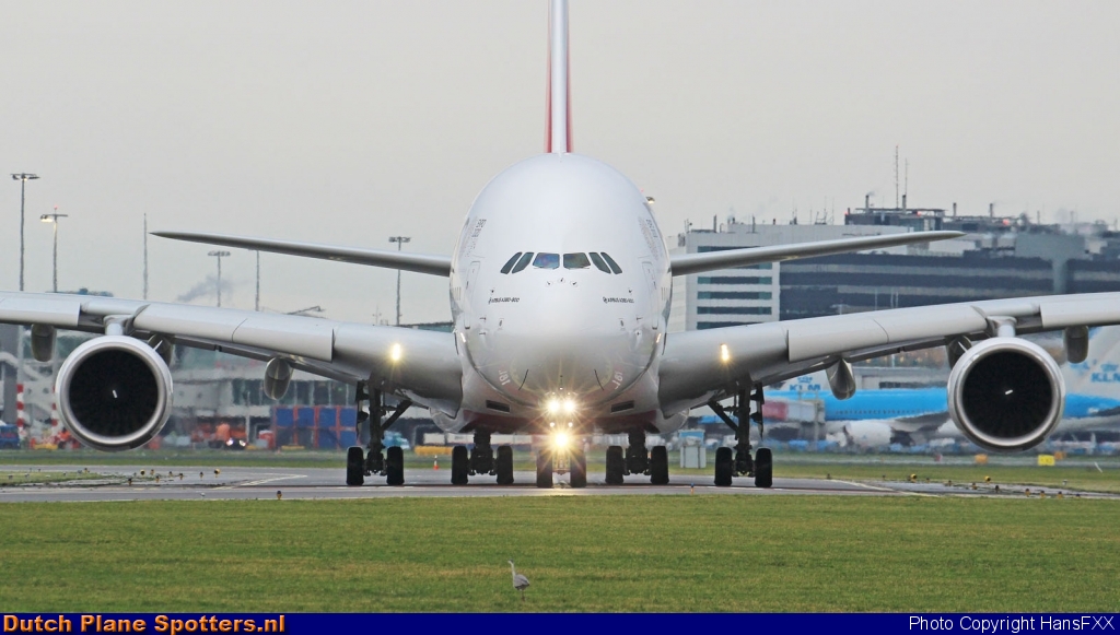 A6-EDU Airbus A380-800 Emirates by HansFXX