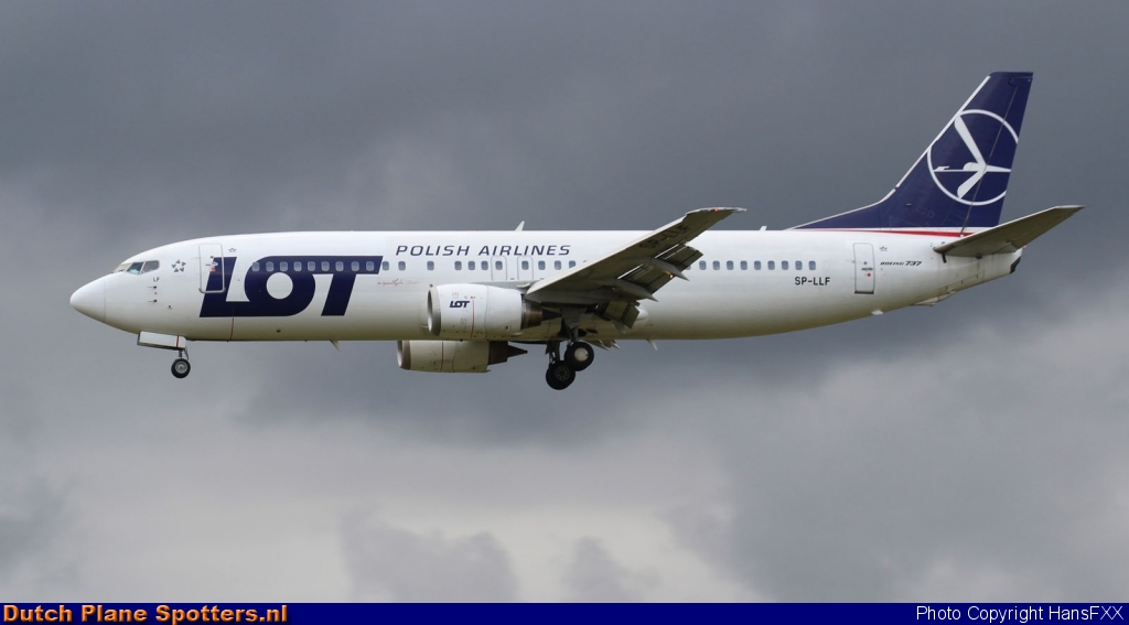 SP-LLF Boeing 737-400 LOT Polish Airlines by HansFXX