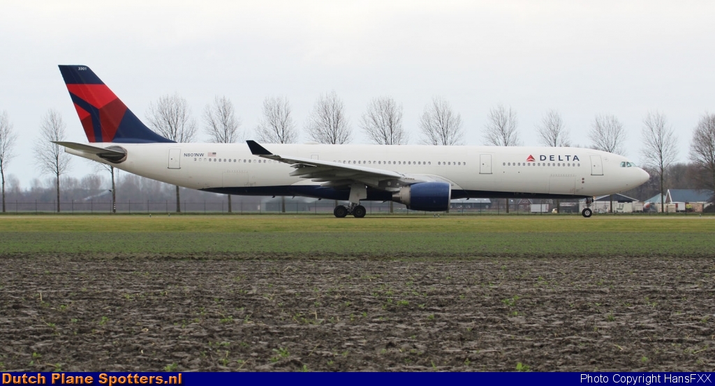 N801NW Airbus A330-300 Delta Airlines by HansFXX