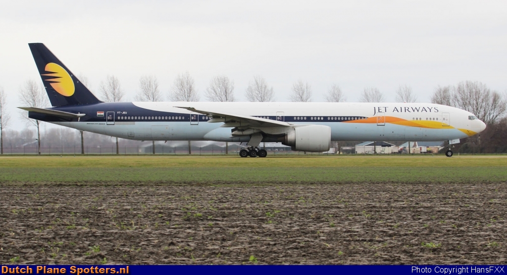 VT-JEU Boeing 777-300 Jet Airways by HansFXX