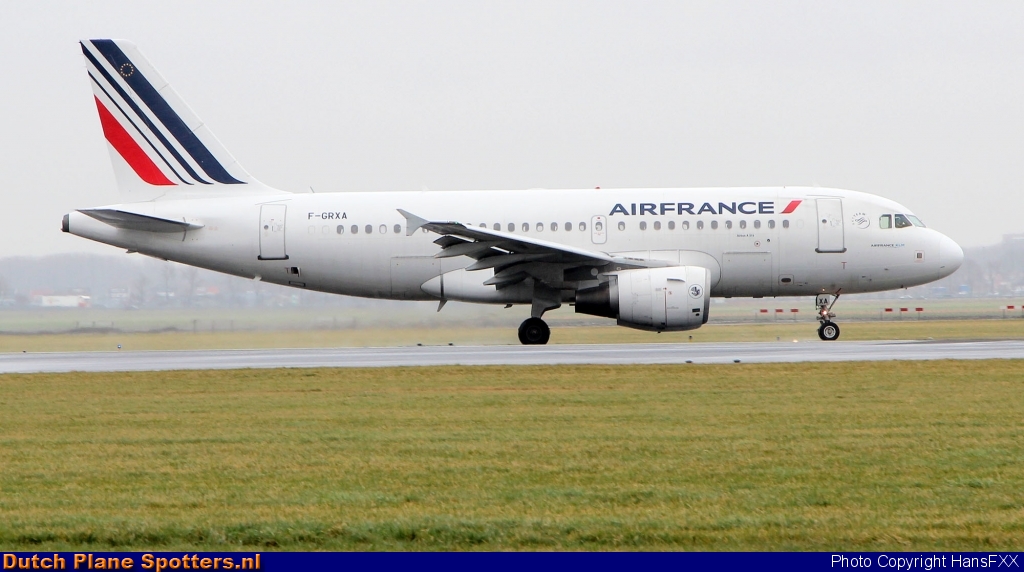 F-GRXA Airbus A319 Air France by HansFXX