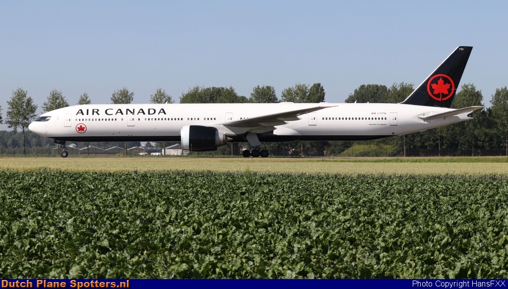 C-FITW Boeing 777-300 Air Canada by HansFXX