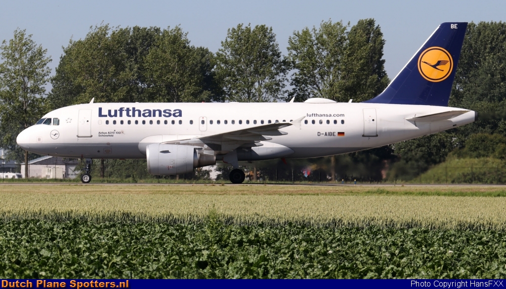 D-AIBE Airbus A319 Lufthansa by HansFXX