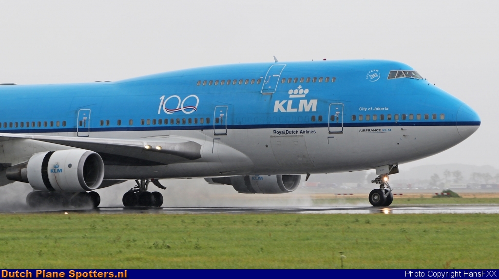 PH-BFI Boeing 747-400 KLM Royal Dutch Airlines by HansFXX