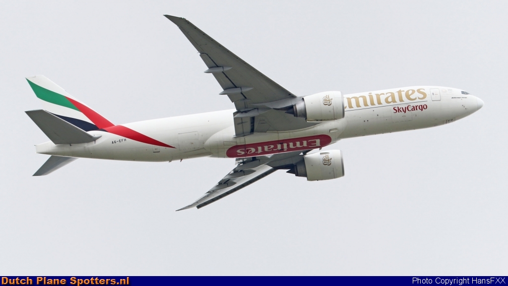 A6-EFH Boeing 777-F Emirates Sky Cargo by HansFXX
