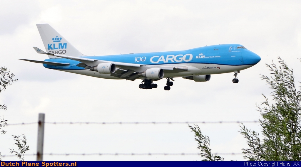 PH-CKB Boeing 747-400 KLM Cargo by HansFXX