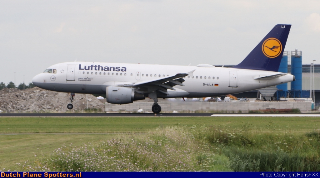 D-AILA Airbus A319 Lufthansa by HansFXX