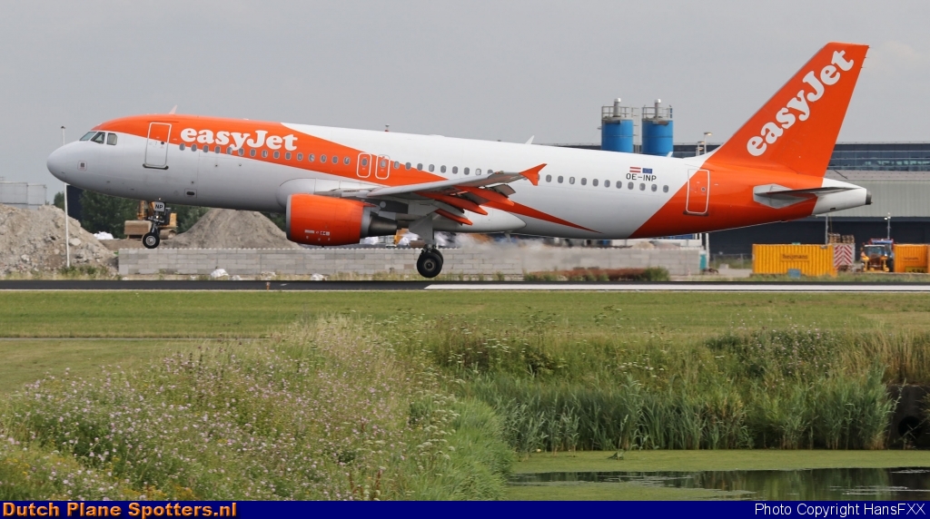 OE-INP Airbus A320 easyJet Europe by HansFXX