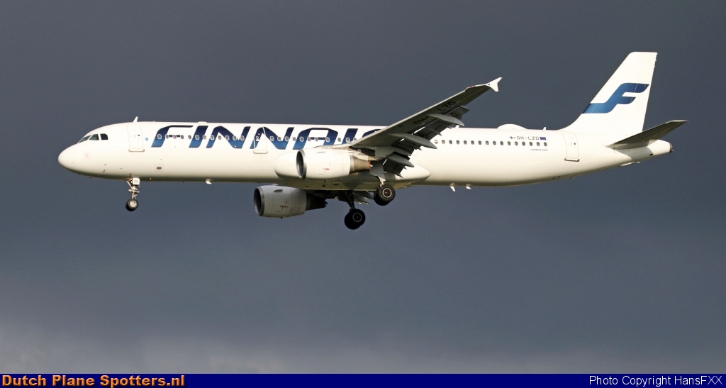 OH-LZD Airbus A321 Finnair by HansFXX