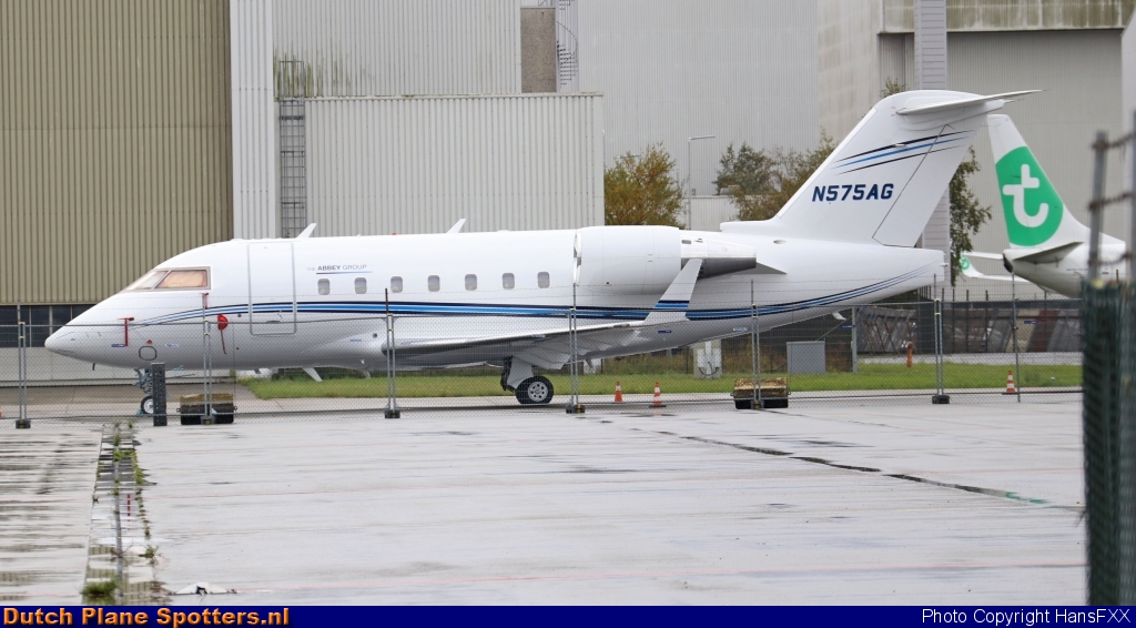 N575AG Bombardier Challenger 600 Abbey Group by HansFXX