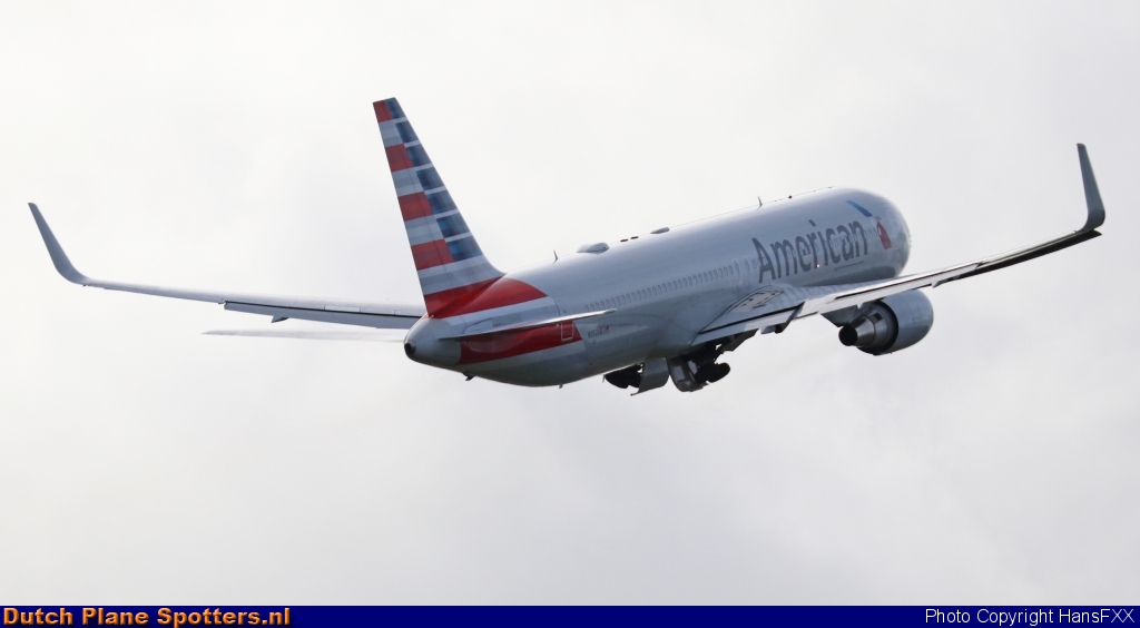 N350AN Boeing 767-300 American Airlines by HansFXX