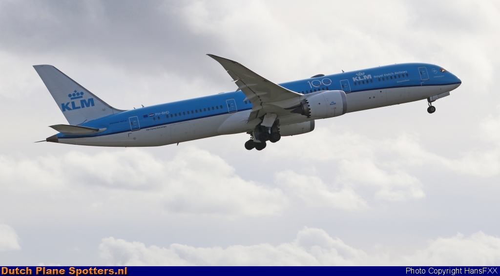 PH-BHD Boeing 787-9 Dreamliner KLM Royal Dutch Airlines by HansFXX
