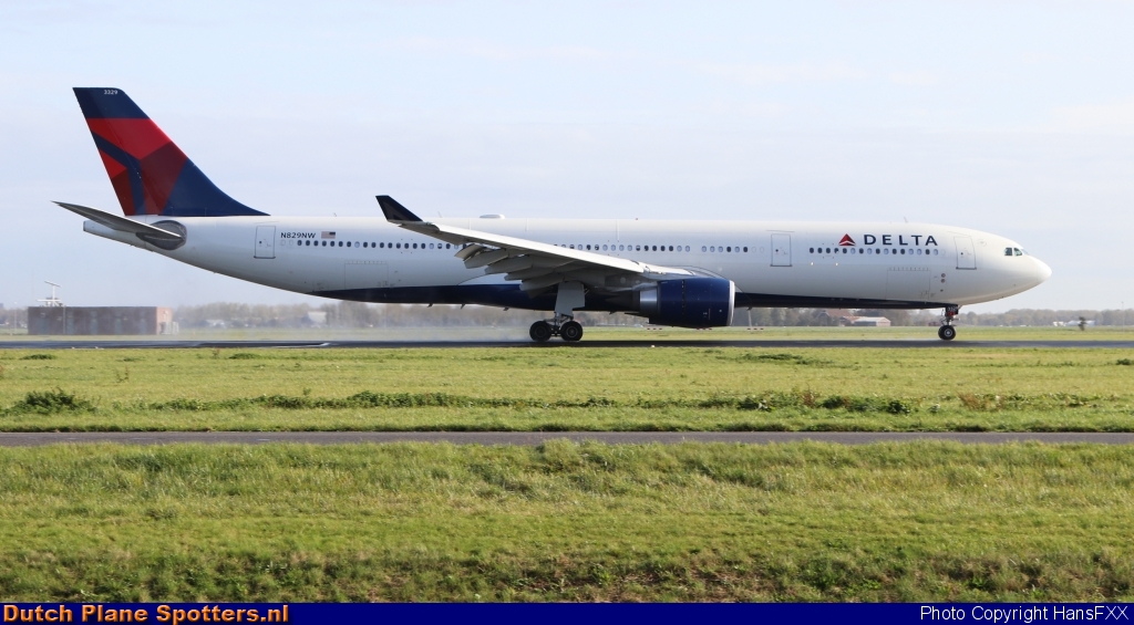 N829NW Airbus A330-300 Delta Airlines by HansFXX