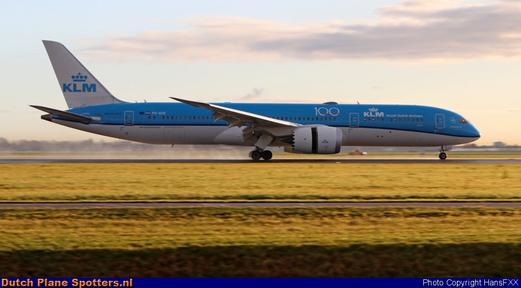 PH-BHE Boeing 787-9 Dreamliner KLM Royal Dutch Airlines by HansFXX