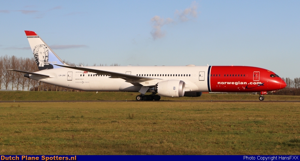 LN-LNV Boeing 787-9 Dreamliner Norwegian Long Haul by HansFXX